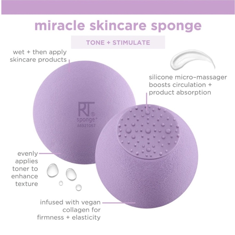 🍓🍉Real Techniques Purple Miracle Sponge